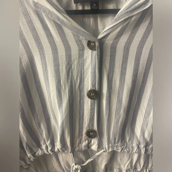 Cute cropped collared blouse - Picture 5 of 6